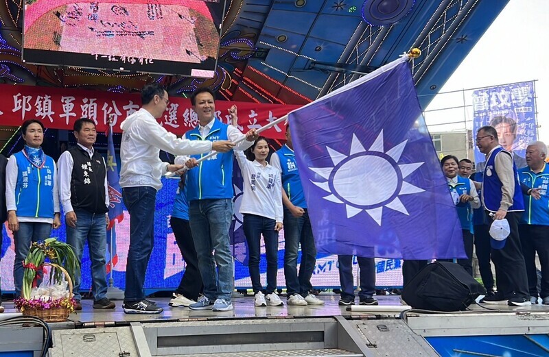 苗栗助選挺邱鎮軍 朱立倫籲客庄藍軍大團結