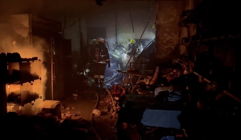 頭份越南小吃店火警5死 警消初判起火點在1樓