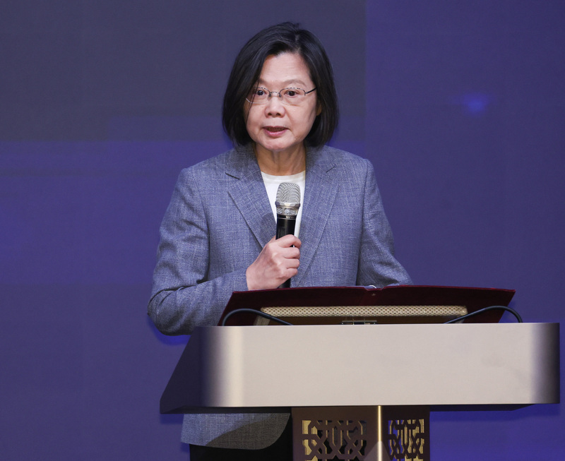 醫療科技展 蔡總統：建構台灣成全球醫療轉型基地