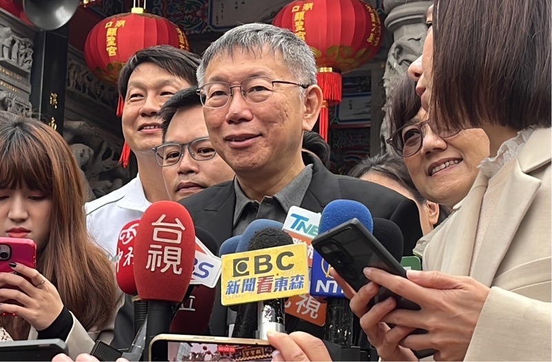 避談遭開價要求當副手 柯文哲：越扯越多