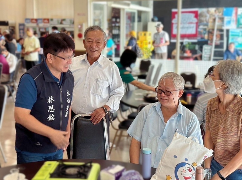 林思銘：爭取竹縣建設長照據點 盼減輕照顧負擔