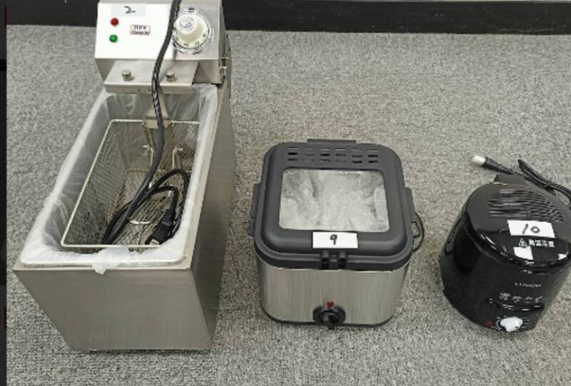 消保處查核油炸鍋 3件潛藏使用危險開罰下架