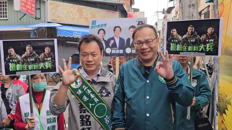 助選蔡銘軒拚立委 王義川：埔里不應只被講潛艦