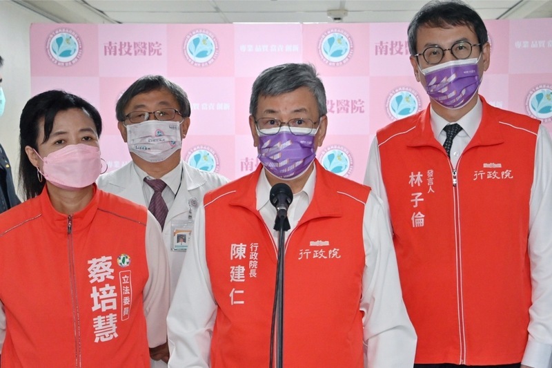 蕭美琴遭指國籍有爭議 陳建仁：中選會依法審查