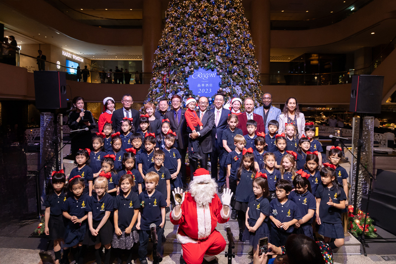 飯店耶誕樹點燈 添節慶溫馨歡樂氣氛