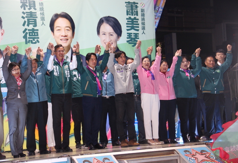 賴清德苗栗輔選康世明、曾玟學 籲繼續走對的路