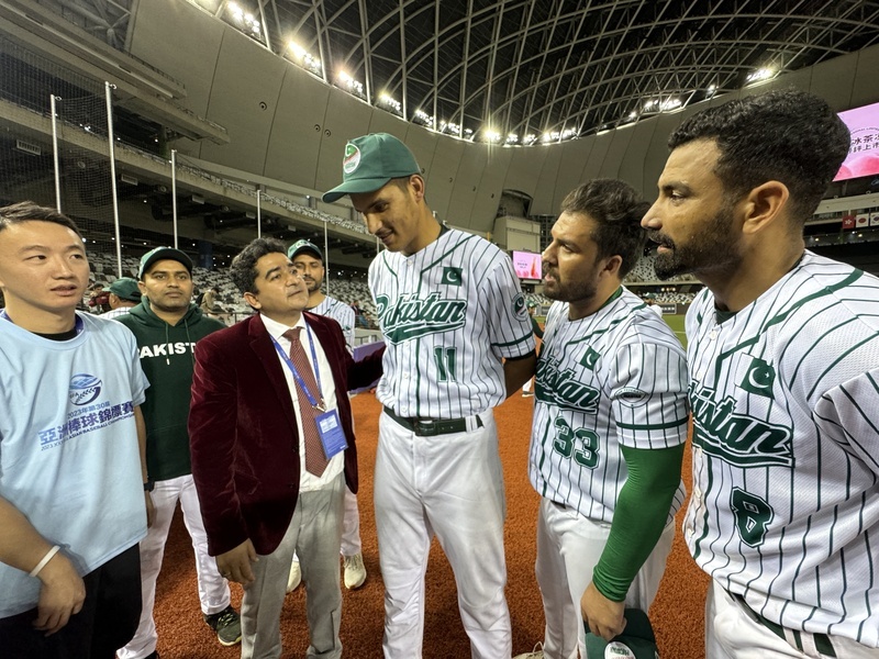 亞錦賽巴基斯坦先發投手完投 吃鳳梨酥更有力量