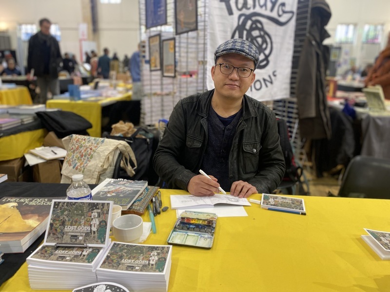 葉長青台灣本土神鬼傳說漫畫 法國出版受青睞