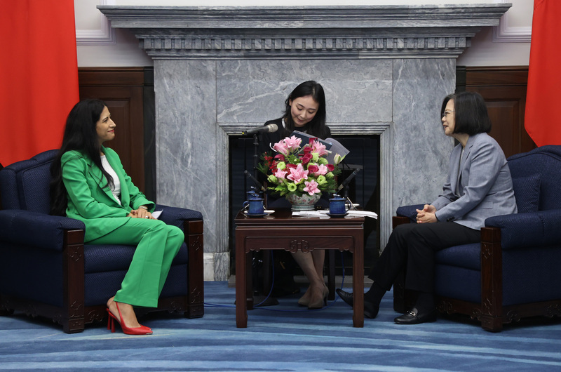 蔡總統：台灣醫衛成就 能為全人類帶來更多正能量