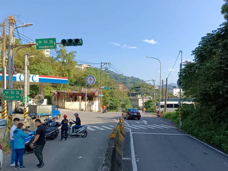 基隆中和路交流道 將調整為左、右轉車道分流