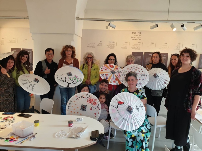 以色列駐處海法花展推客家文化 撫慰心靈祈願和平