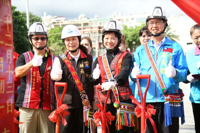 花蓮那荳蘭聚會所動工 不用再借停車場辦豐年祭