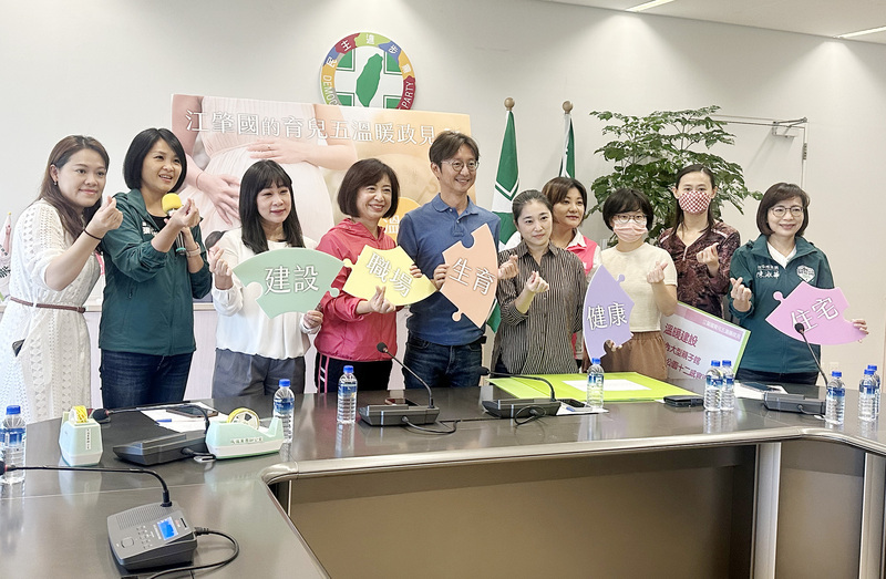 選情逼近 台中藍綠立委參選人婦幼政見交鋒