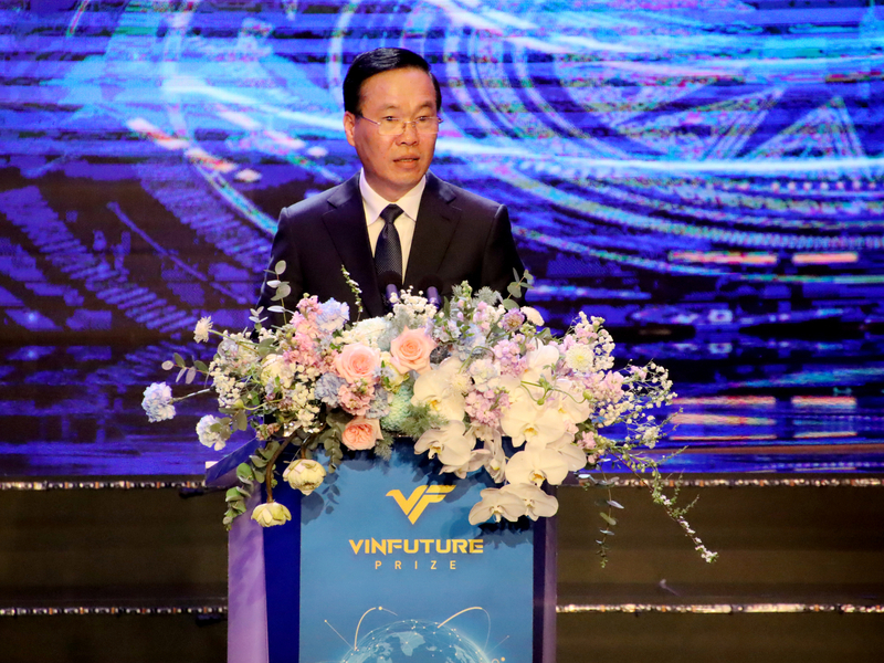 越南國家主席武文賞：盼藉科技轉變經濟結構