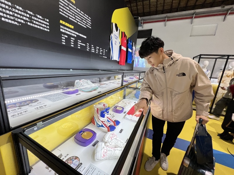 運博會將開展 林郁婷對亞運拳擊裝備擺放有堅持