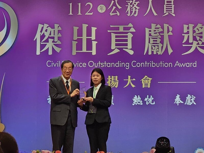 搶救照護7隻黑熊 徐惠君入選公務員傑出貢獻獎