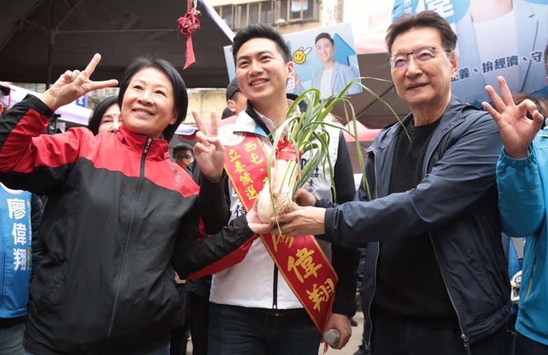 到台中輔選 趙少康承諾支持中捷藍線