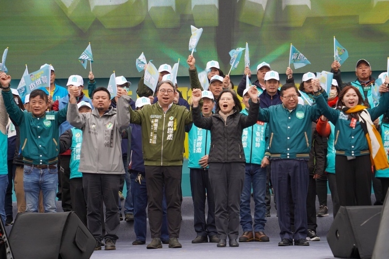 輔選桃園黃世杰 蔡總統：執政8年走5條對的路