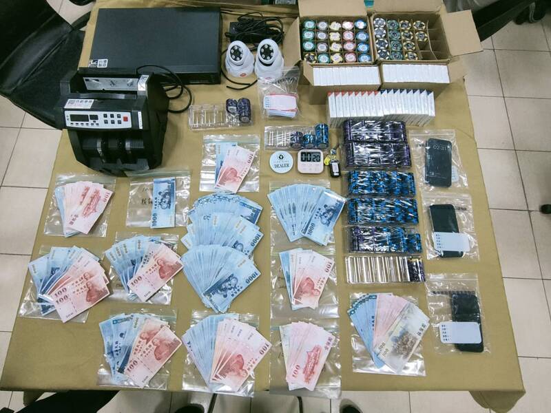 德州撲克賭場隱身台中民宅 女荷官才上工就被查獲