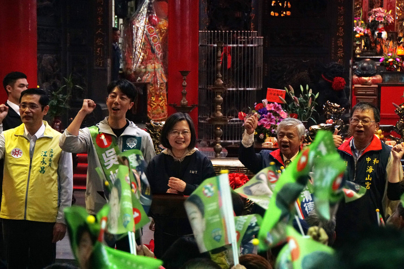 總統：賴清德和蕭美琴 與我一起創造蔡英文路線