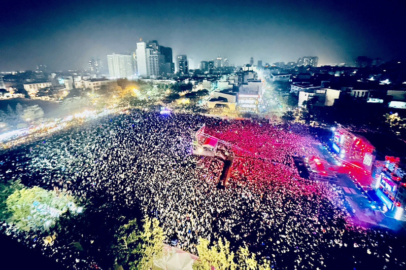 台南跨年晚會卡司強 直播影片人氣旺