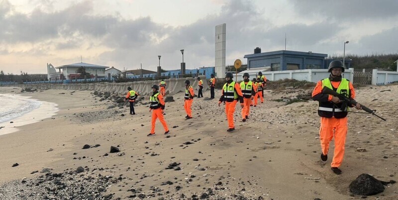 春節將屆強化岸海治安 澎湖海巡擴大威力掃蕩