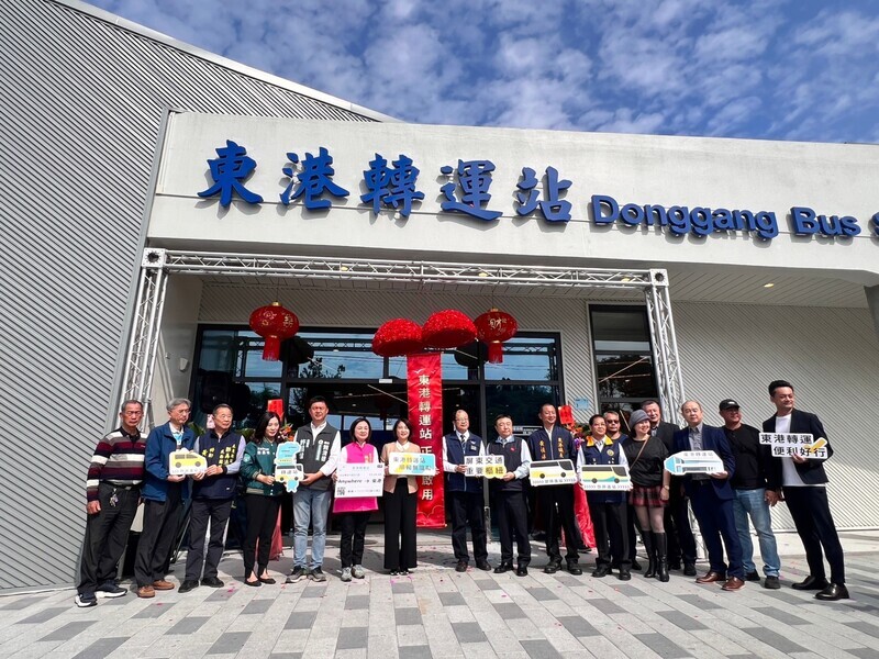 整合21條路線東港轉運站啟用 連結屏東南北交通樞紐