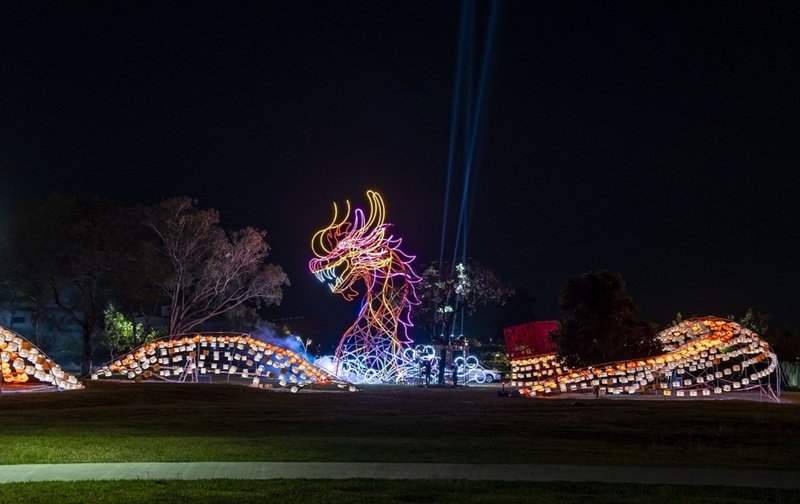 屏東燈節3燈區19日登場 主燈「龍躍屏東」氣勢磅礡