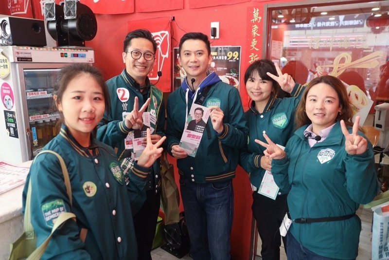 鄭朝方挺詹紀緹曾聖凱進國會 啟動巷戰搶親子票