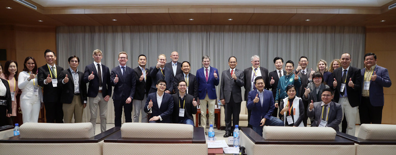 游錫堃接見觀選團：台灣選舉結果牽動全球國際局勢