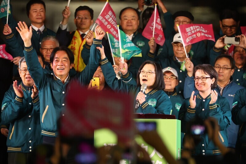 凱道晚會造勢 蔡英文挺賴清德：再相信我一次