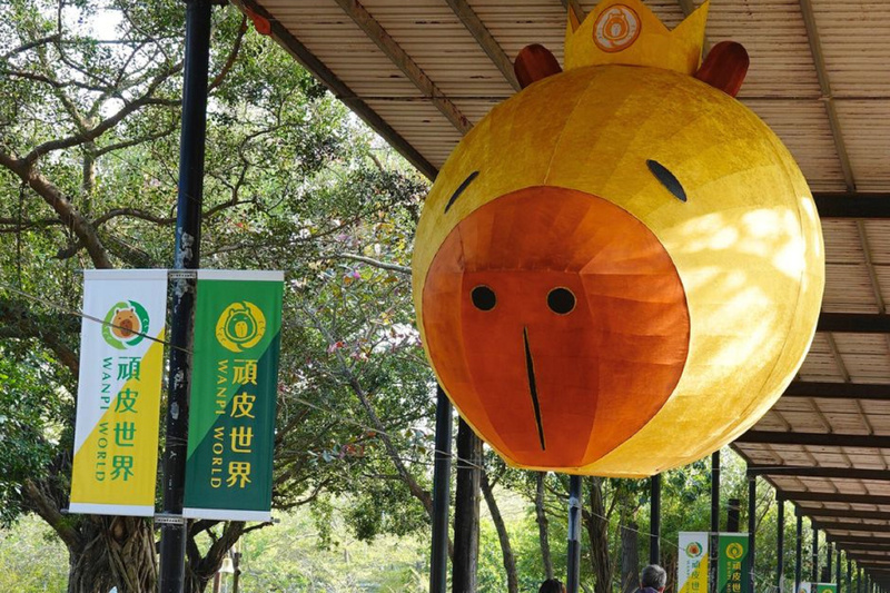 頑皮世界打造巨型水豚燈籠 擬申請金氏世界紀錄