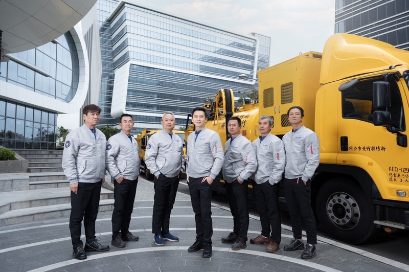 竹北清潔隊工作服換新裝 導入視覺概念易識別