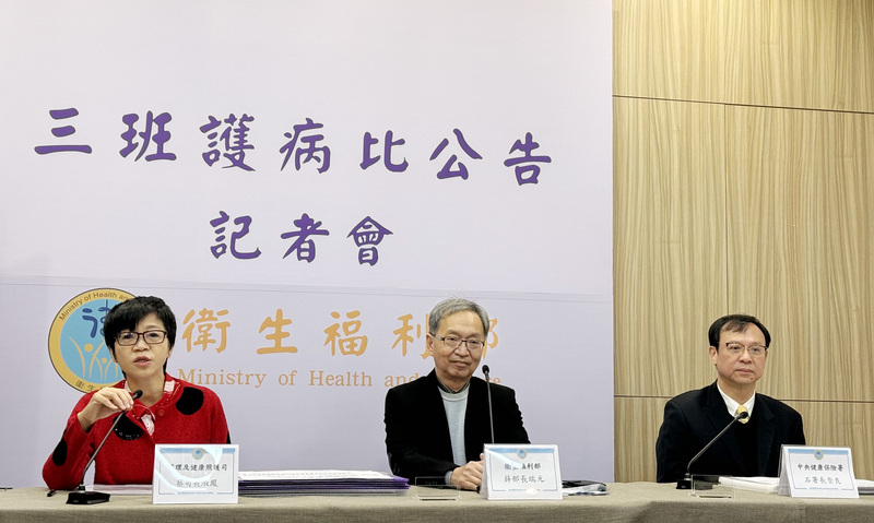 三班護病比標準公布 輪夜班最高可領2.1萬獎金