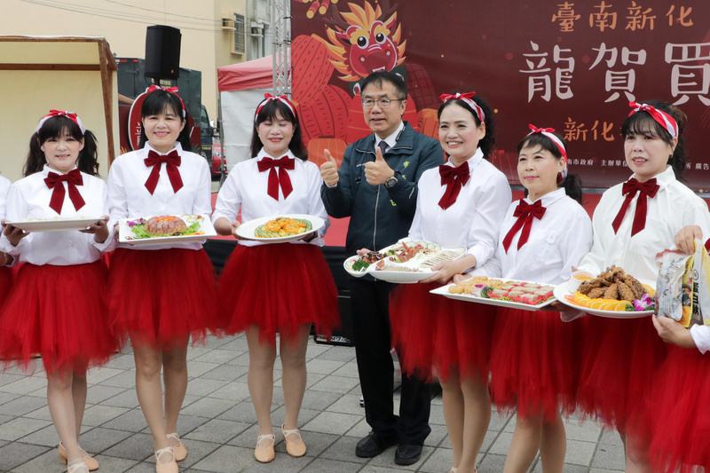 台南新化年貨大街2/2登場 雙重抽獎吸買氣