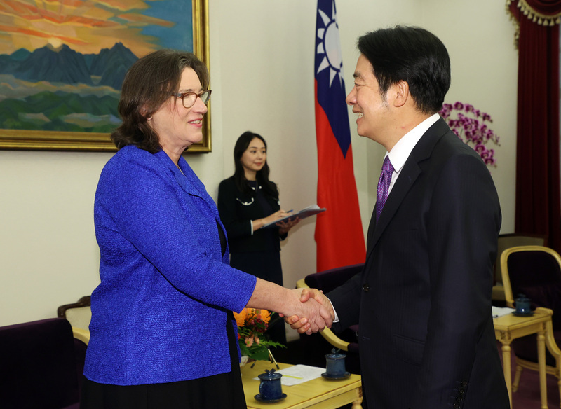 賴清德：台灣持續強化不對稱戰力 推進印太和平穩定