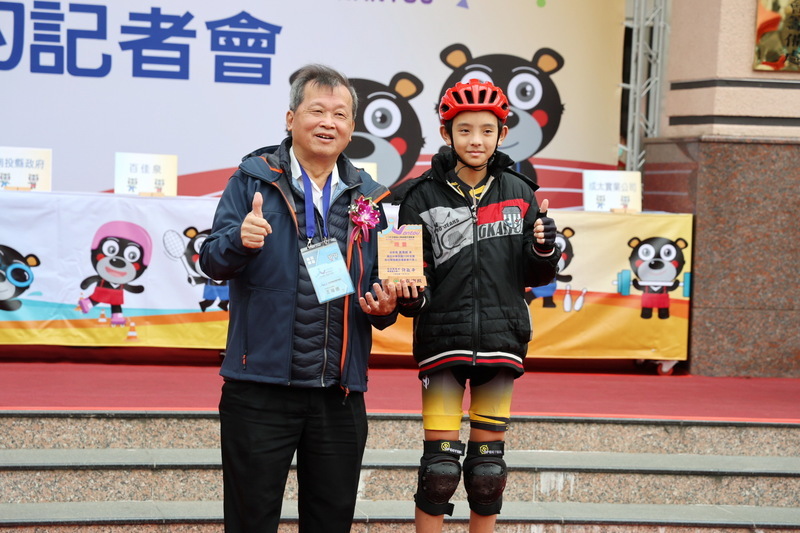 南投首辦全國身障運動會 特教生黃偉峻代言