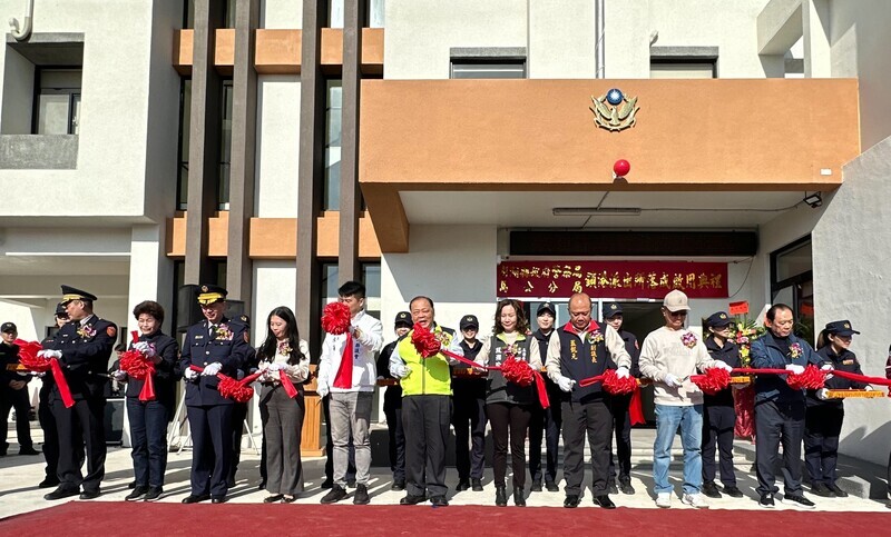 澎湖鎖港派出所新建辦公廳舍 落成啟用