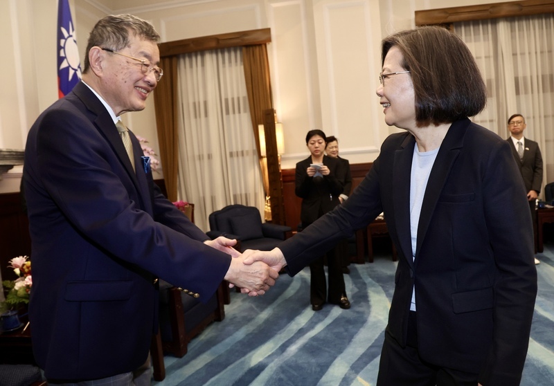 接見美韌力公司 總統：提升台灣國際生醫產業能見度