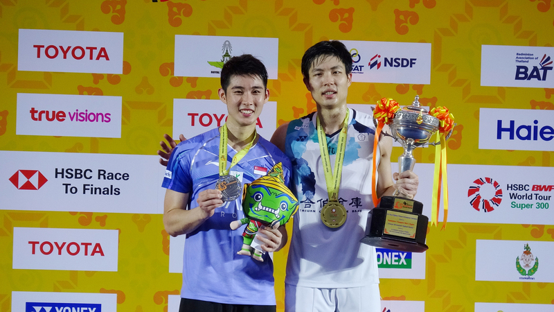 周天成泰國羽球大師賽奪冠 爭取奧運門票更有信心