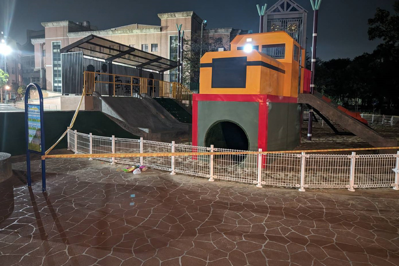 疑使用不當 台南仁德特色遊戲場啟用2天封閉維修