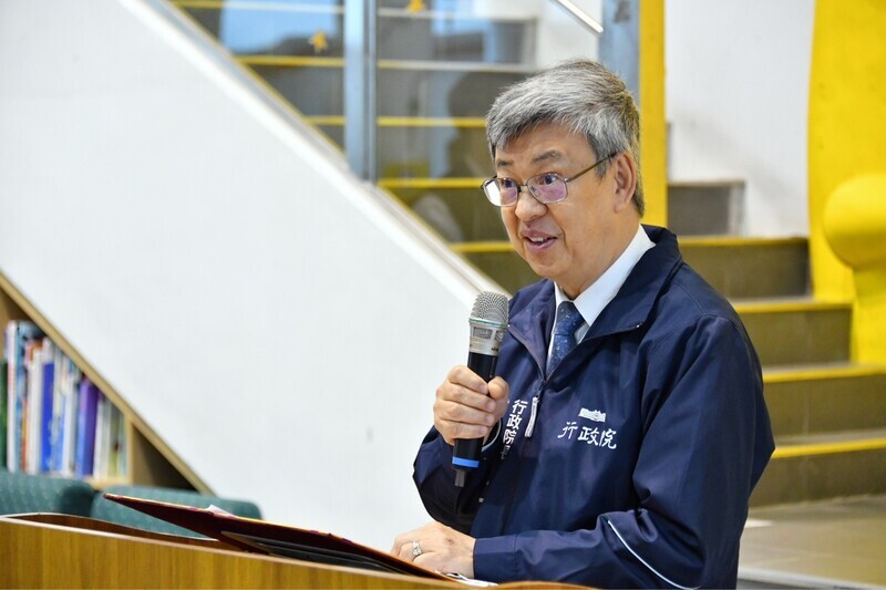 訪幸夫愛兒園 陳建仁：盼充裕兒少家外安置資源