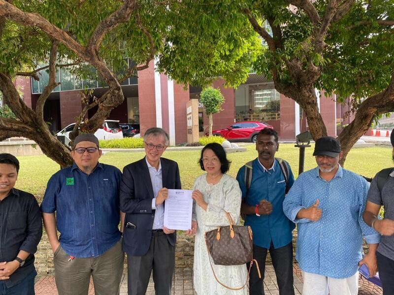 大馬社運團體見美大使 提出調停以巴訴求