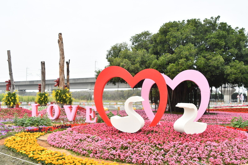 「花在彰化」登場 布置主題花藝走春拍照好去處