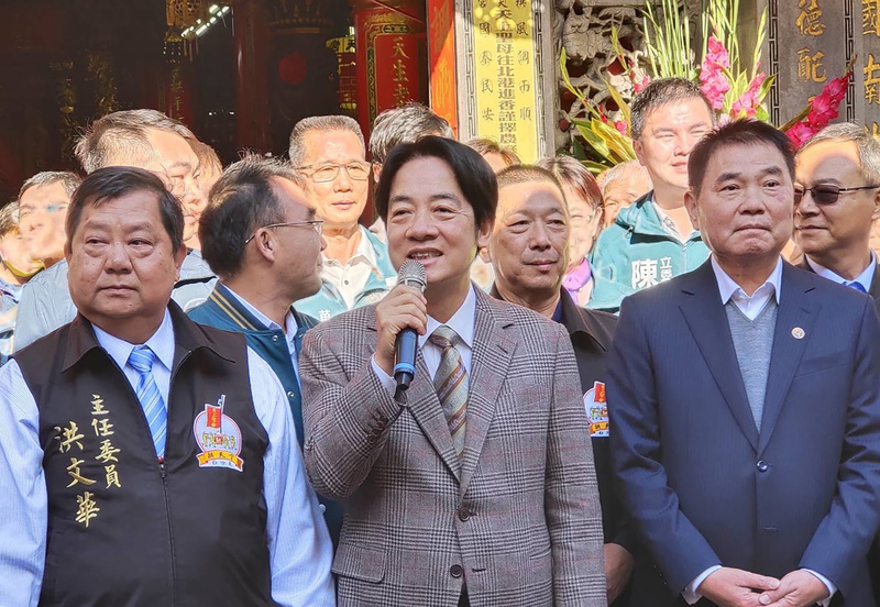 賴清德苗栗發福袋 鍾東錦：真的需要中央關愛眼神