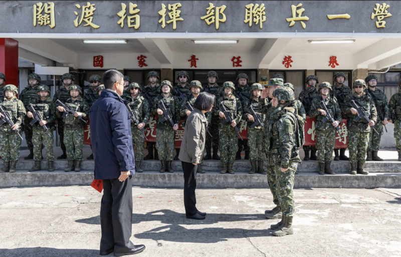 關指部肩負首都安全重任 蔡總統感謝官兵堅守崗位