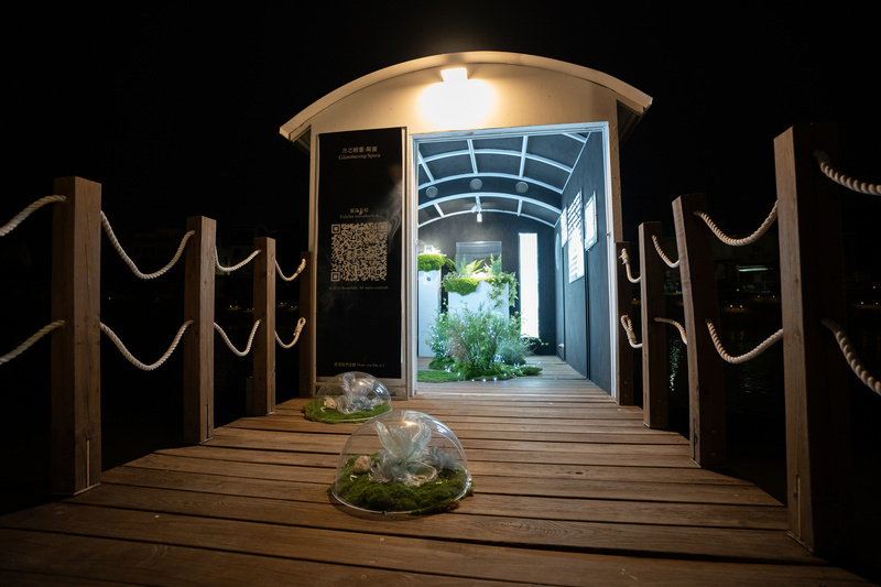 台南月津港燈節過年湧15萬遊客 水上船屋受矚目