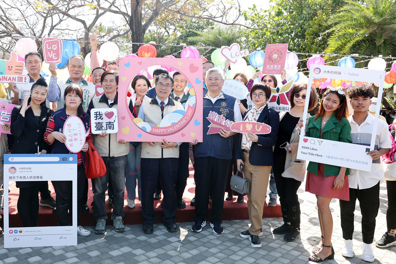 台南辦情人節活動 黃偉哲邀有情人訪安平燈區