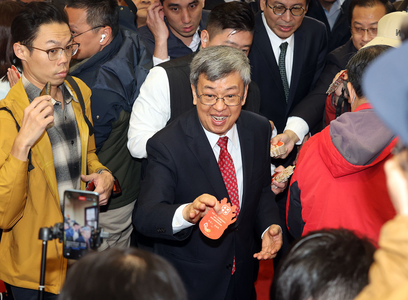 陳建仁新春團拜 期勉朝野團結國家穩健向前