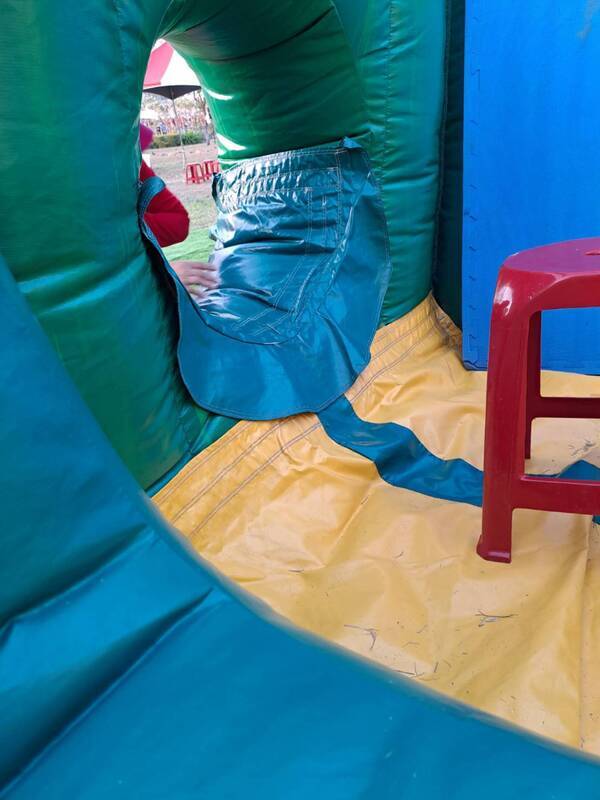 國中生玩氣墊遊具骨折 彰縣府：全力協助理賠